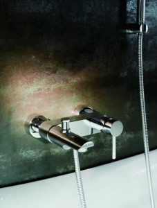 Art Platino ICONA Bateria wannowa nadtynkowa głowica ceramiczna chrom ICO-BWN.020C