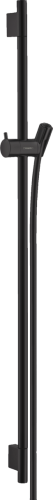 Hansgrohe Unica S Puro drążek prysznicowy 90 cm z wężem, czarny mat, 28631670