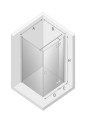 Kabina prysznicowa prostokątna New Trendy REFLEXA drzwi pojedyncze prawe 80x90x200cm EXK-1241/EXK-0006

