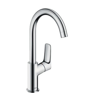 Hansgrohe Logis, bateria umywalkowa,  210 z obrotową wylewką chrom, 71130000