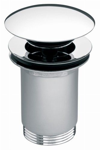 Ferro Rotondo zawór spustowy klik-klak do umywalek z przelewem G 1 1/4”, chrom S285

