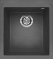 Elleci Quadra 100 zlewozmywak wpuszczany 41x50 cm, kolor ciemny szary (Keratek), LKQ10099