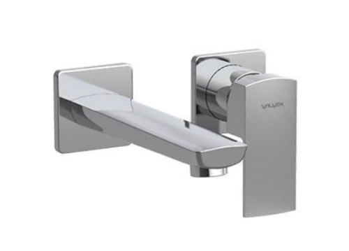 Valvex V bateria umywalkowa, naścienna podtynkowa z wylewką kolor chrom 2419260