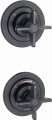 Deante Temisto  bateria natryskowa podtynkowa, kolor czarny mat (Nero) BQT_N44P