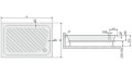 Brodzik prostokątny Sanplast 80x100x15 B/CL Classic + ST3 615-010-0430-01-000