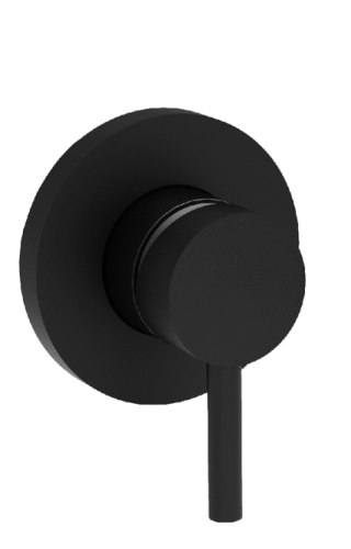 podtynkowa bateria prysznicowa Paffoni Light Bateria LIG010NO70, kolor czarny mat