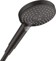 Hansgrohe Raindance słuchawka prysznicowa, czarny mat 26530670