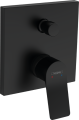 Hansgrohe Vivenis Bateria wannowo-prysznicowa podtynkowa, czarny mat 75415670