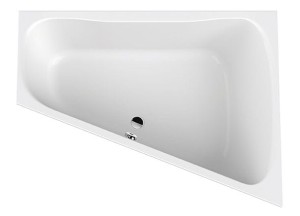 Sanplast Luxo wanna narożna prawa 120x170, kolor biały 610-370-0430-01-000