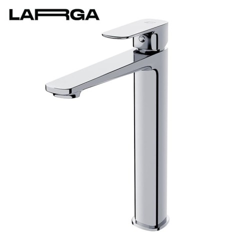 Wysoka bateria umywalkowa Larga chrom.jpg