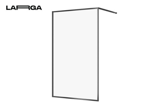 Larga ścianka walk-in 120 cm czarny mat.jpg