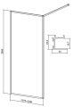 Ścianka walk-in Larga 120 cm rysunek.png