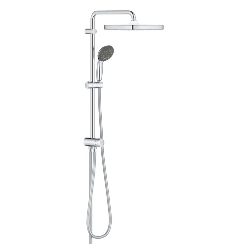 zestaw prysznicowy Grohe Vitalio Start System Cube 26698000 z deszczownicą 25x25cm (bez baterii), kolor chrom