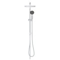 zestaw prysznicowy Grohe Vitalio Start System Cube 26698000 z deszczownicą 25x25cm (bez baterii), kolor chrom