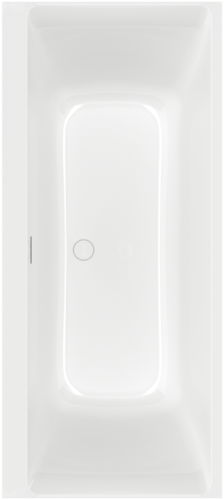 Villeroy & Boch Subway 3.0 wanna prostokątna  ciche napełnianie SilentFlow, kolor biały Weiss Alpin 1.png