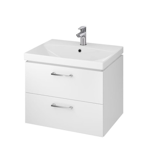 Cersanit Lara szafka z umywalką 60cm kolor biały S801-142-DSM