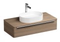 Ravak Ceramic Slim O umywalka nablatowa 55x37cm, bez otworu na baterię kolor biały XJX01155001