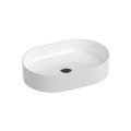 Ravak Ceramic Slim O umywalka nablatowa 55x37cm, bez otworu na baterię kolor biały XJX01155001