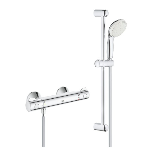 Grohe Grohterm 800 zestaw natryskowy z baterią termostatyczną, kolor chrom 34565001