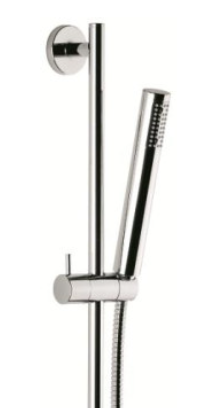 Emmevi Piper zestaw natryskowy na drążku kolor biały mat C02669BO