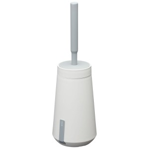 Tiger Tess pojemnik na szczotkę WC z elastyczną szczotką Swoop, kolor biały/szary 13294.2.01.46