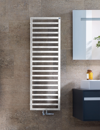 Zehnder Quaro grzejnik łazienkowy 971x450mm, kolor White Quartz (0521) QA-100-045/0521