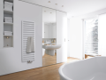 Zehnder Quaro grzejnik łazienkowy 971x450mm, kolor White Quartz (0521) QA-100-045/0521