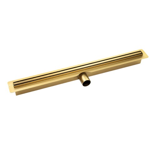 Złoty odpływ liniowy Laveo