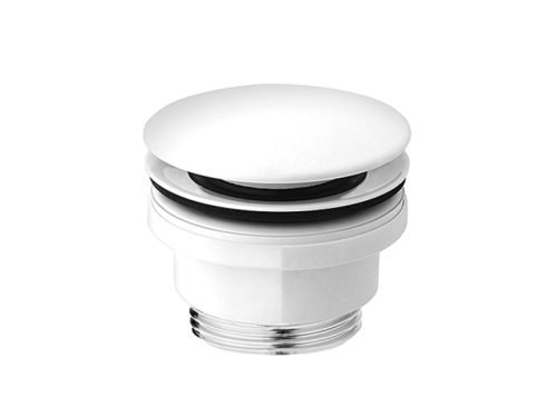 Vedo Uno korek klik-klak do umywalki uniwersalny, kolor biały mat VSY4000/BI