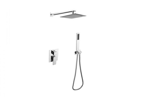 Besco Modern/Varium II zestaw natryskowy podtynkowy, kolor chrom BP-MVII-CH