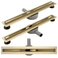 Rea Neo Slim Pro odpływ liniowy 50 cm kolor złoty połysk REA-G5692