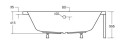 Besco Intima wanna asymetryczna narożna 160x90 cm, wersja lewa, kolor biały #WAIT-160-NL