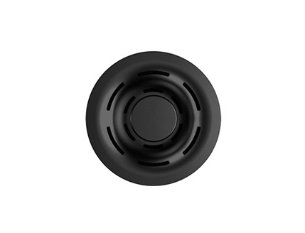 Elleci Odpływ Flow Pro z przelewem, czarny COMPP90CTPLUXF-BK