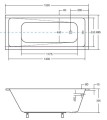 Wanna Besco modern Slim rysunek 160.jpg