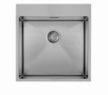 Elleci Cube 500 zlewozmywak stalowy 55x51cm, stal nierdzewna LIU500SAC