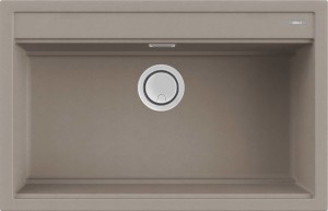 Elleci Best 130 zlewozmywak granitowy 79x51 cm, kolor beżowy LGB13043