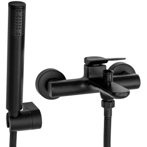 Rea Creek bateria wannowa z zestawem natryskowym, kolor czarny mat REA-B9667