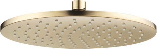 Deante Cascada deszczownica owalna 25 cm kolor mosiądz NAC_M91K