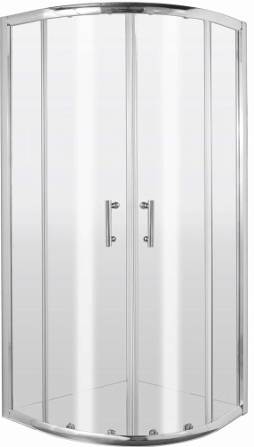 Kabina prysznicowa półokrągła 90 cm Deante Jasmin Plus KTJ_051P, kolor chrom