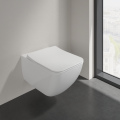 Zestaw Villeroy & Boch Venticello 4611RL01 miska WC z deską wolnoopadającą kolor biały (Weiss Alpin)