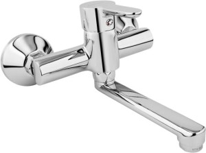 KFA Armatura Granat bateria umywalkowa ścienna, z długą wylewką L-150mm, 5520-810-00