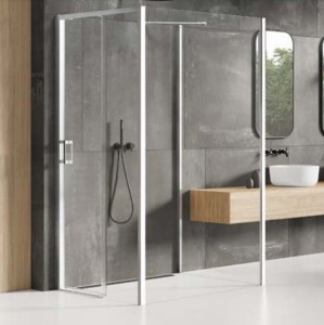 New Trendy Prime kabina przyścienna 120x100 wersja prawa, profil chrom K-1275