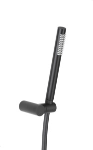 Kfa Moza Black zestaw natryskowy punktowy kolor czarny mat 841-225-81