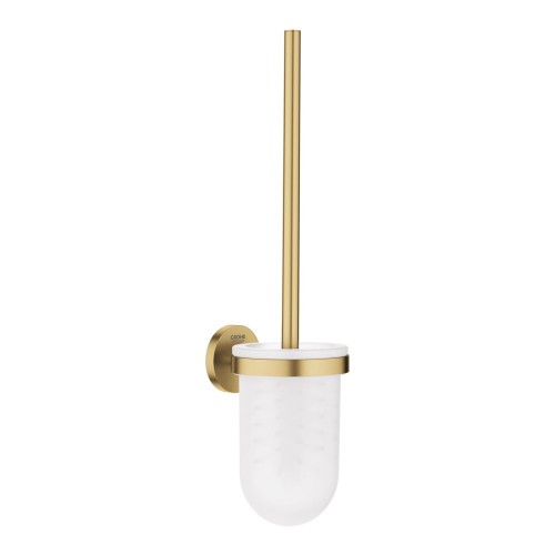 Grohe Essentials szczotka toaletowa komplet, kolor złoty szczotkowany (brushed cool sunrise) 40374GN1