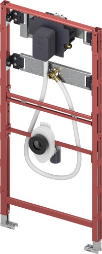 Stelaż TECEprofil do pisuaru H-112cm, z obudową do zaworu U2 i syfonem poziomym,  9320016