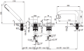 Bateria wannowa Silia 4otworowa.png