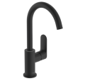 Bateria Hansgrohe 72536670 Rebris S 210 bateria umywalkowa z obrotową wylewką, kolor czarny-mat
