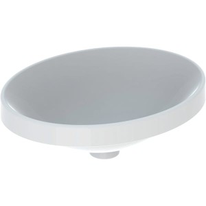 Geberit VariForm Umywalka wpuszczana w blat owalna 50x41 cm, kolor biały 500.710.01.2