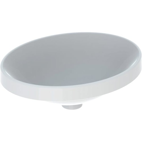Geberit VariForm Umywalka wpuszczana w blat owalna 50x41 cm, kolor biały 500.710.01.2