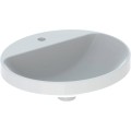 Geberit VariForm Umywalka wpuszczana w blat owalna 50 cm, biały 500.714.01.2